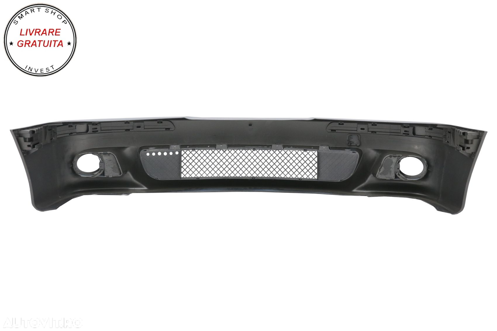 Bara Fata cu Grile Centrale Negru Lucios BMW Seria 5 E39 (1995-2003) M5 Design- livrare gratuita - 5
