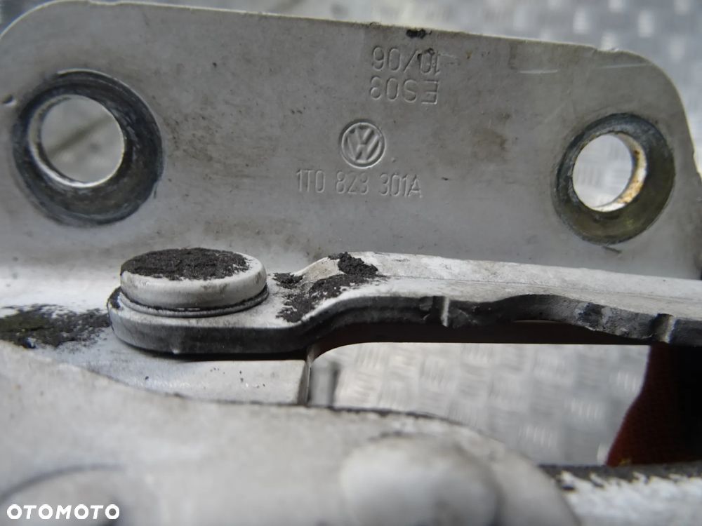 VW CADDY III 03-10 1.9 TDI ZAWIASY MASKI LEWY PRAWY PRZÓD PRZEDNIE - 6