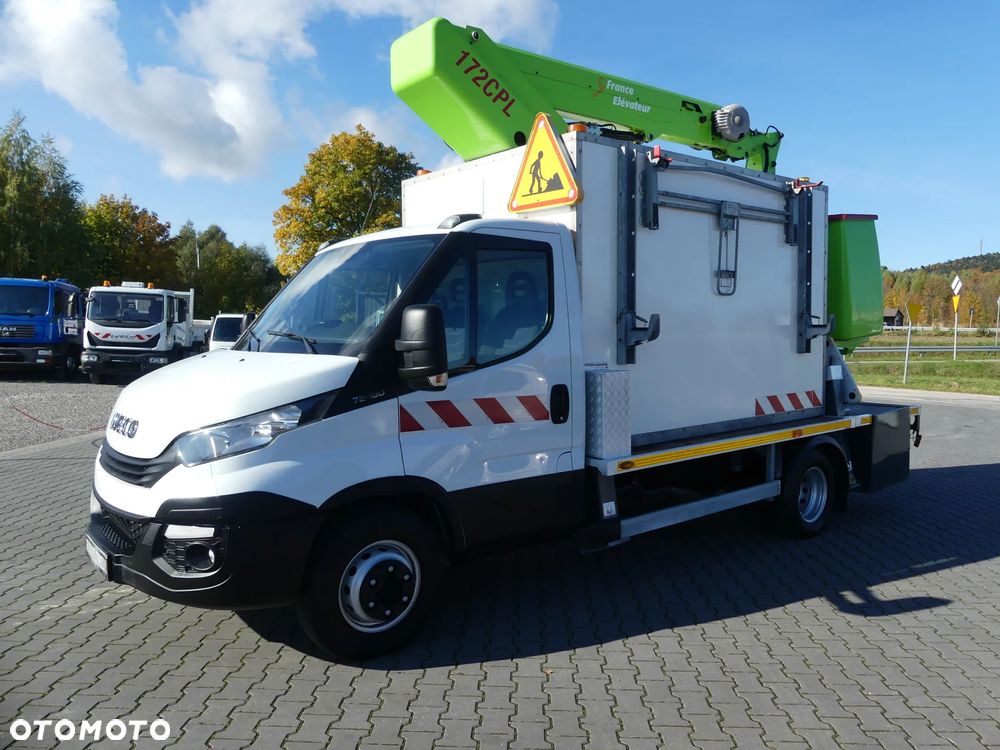 Iveco DAILY 72-180 / ZWYŻKA 17.4m / PODNOŚNIK KOSZOWY / - 6