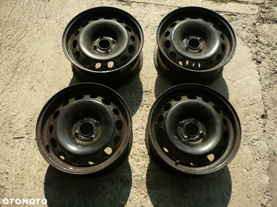 15” - Felgi Stalowe - 4x108 , r15 cali CITROEN / PEUGEOT C3 C2 C4 DS3 DS2 Xsara Picasso Pluriel Saxo - 6