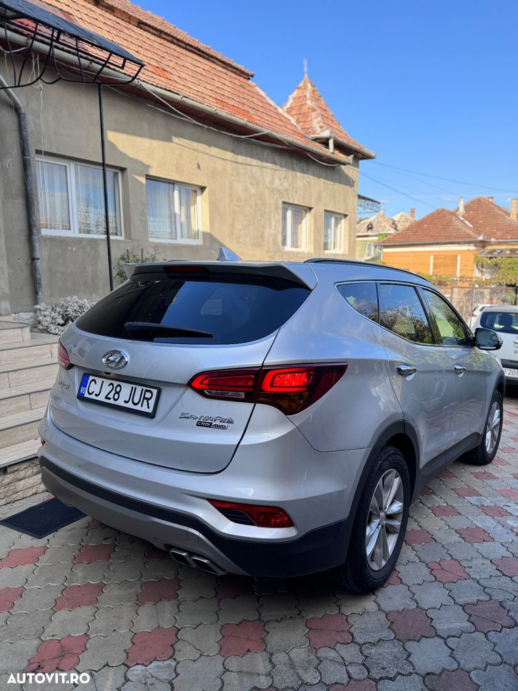 Hyundai Santa Fe blue 2.0 CRDI 4WD Premium - 4