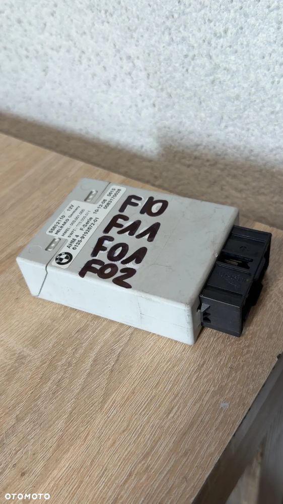 MODUŁ HAKA PRZYCZEPY BMW F01 F02 F10 F11 9192672 - 1