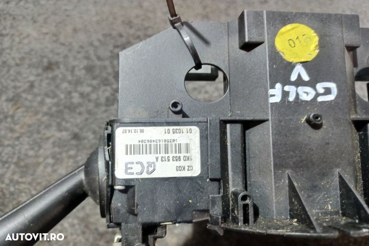 ANSAMBLU MANETE SEMNALIZARE + STERGATOARE 1K0953513A 1K0953519A 1K095 - 3