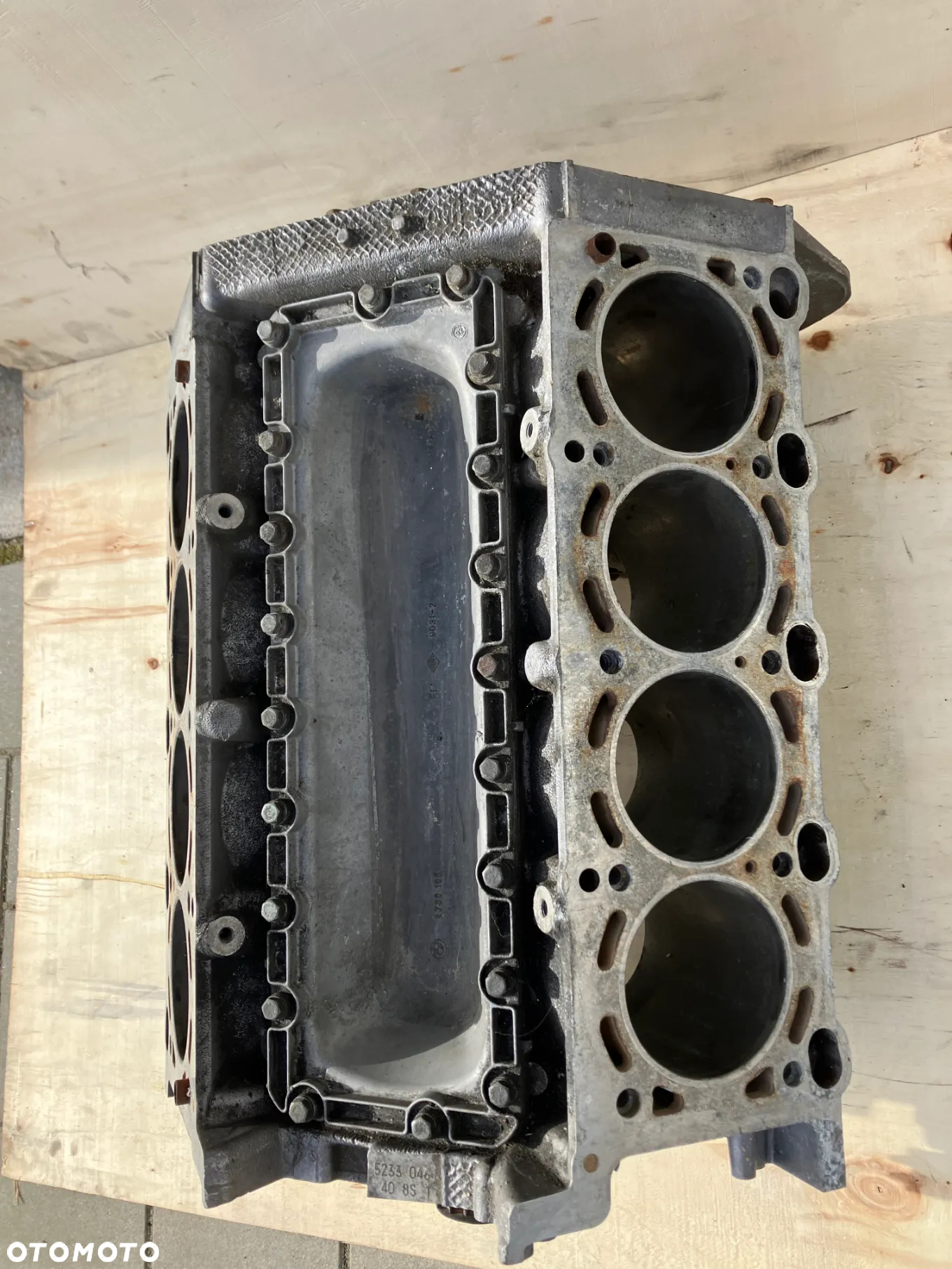 BLOK SILNIK BMW M60B40 4.0 V8 E31 E32 E34 E38 M60 B40 SŁUPEK 1725963 408S1 - 3