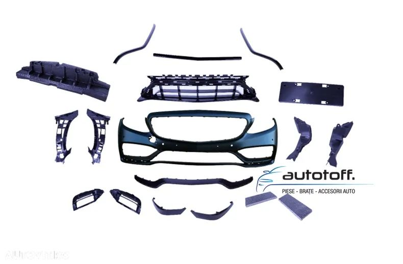Bara fata compatibila cu Mercedes W205 S205 A205 C205 (14-20) C63 Design - 2