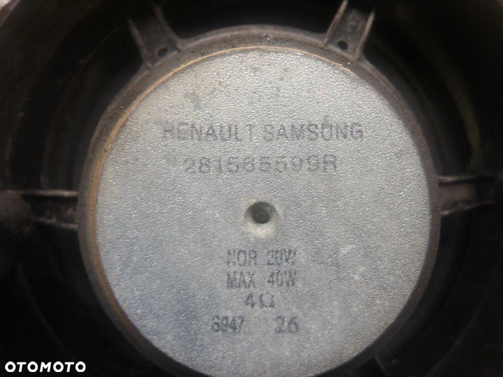 RENAULT KOLEOS GŁOŚNIK LEWY TYŁ 281565599R - 5