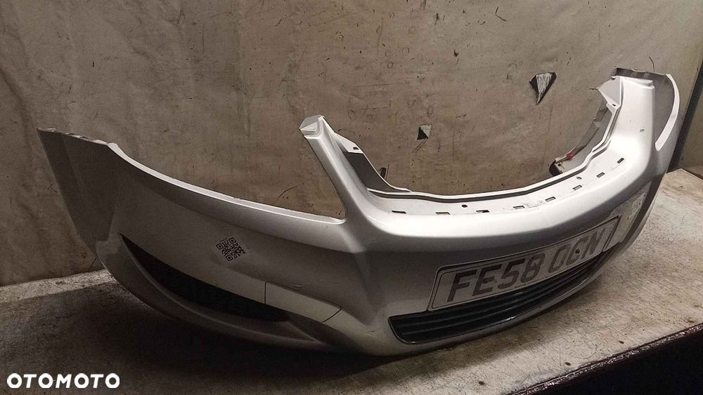 ^ ZDERZAK PRZÓD PRZEDNI DO OPEL ZAFIRA B LIFT FL Z157 SREBRNA - 3
