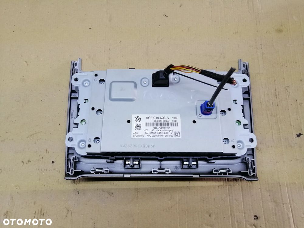 Volkswagen Polo V 6R radio nawigacja czytnik 6C0919603A 3Q0035846 - 13