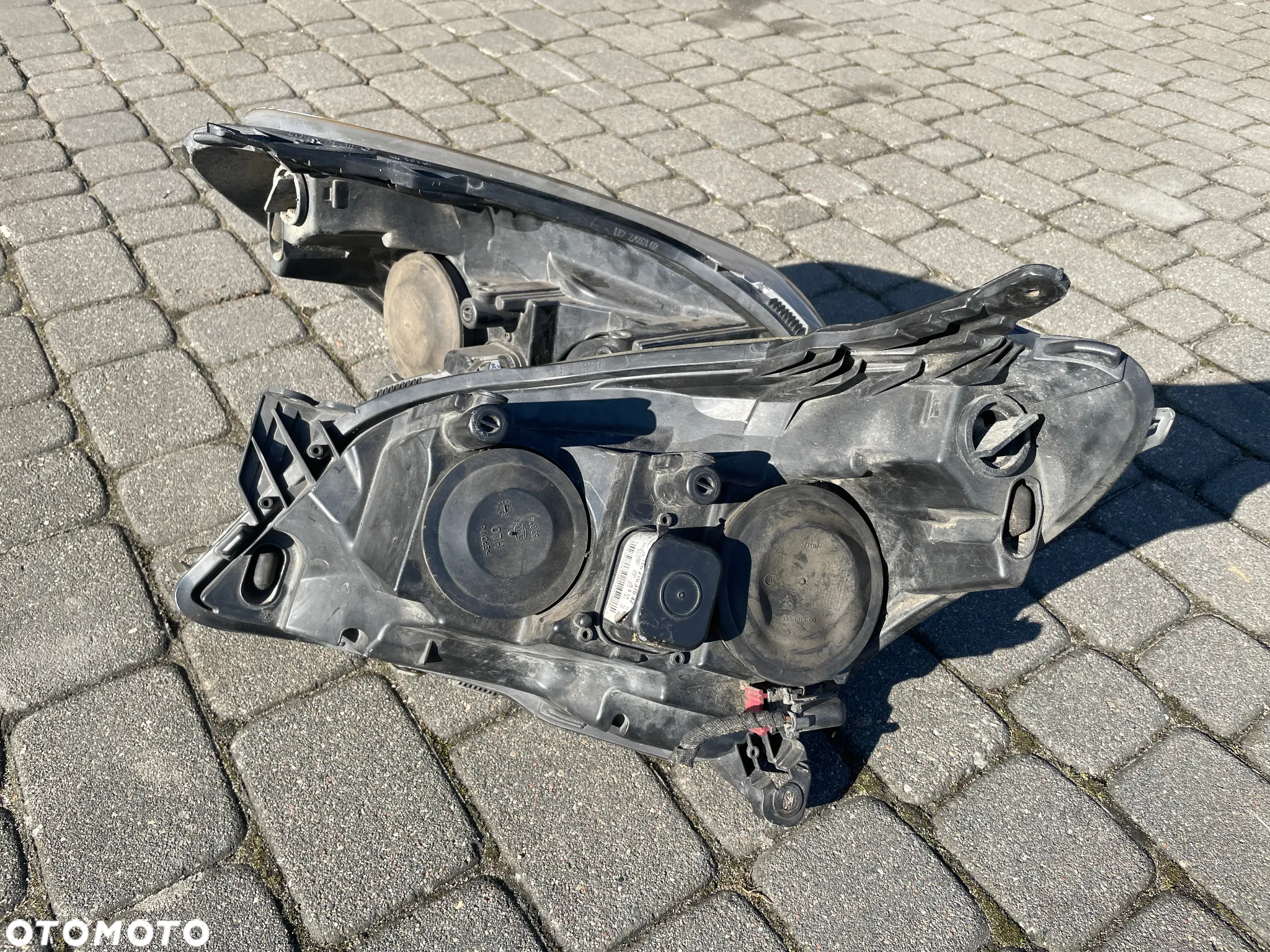 OPEL ASTRA H III PRZÓD KOMPLETNY BŁOTNIK LEWY PRAWY LAMPA REFLEKTOR PRZEDNI MASKA ZDERZAK GRILL Z21B - 13