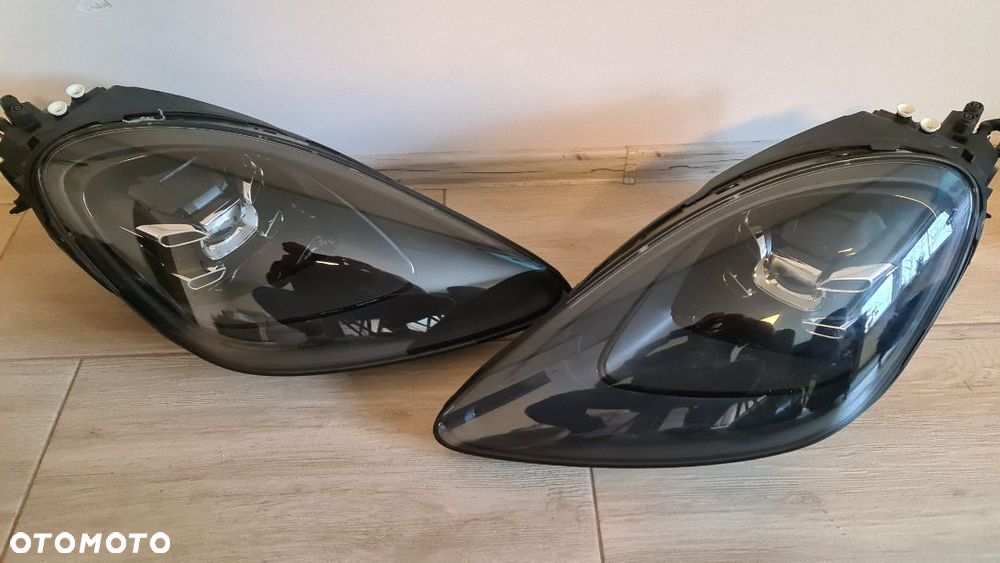Porsche Cayenne 9Y0 lampa full led prawa lewa zderzak maska - 6