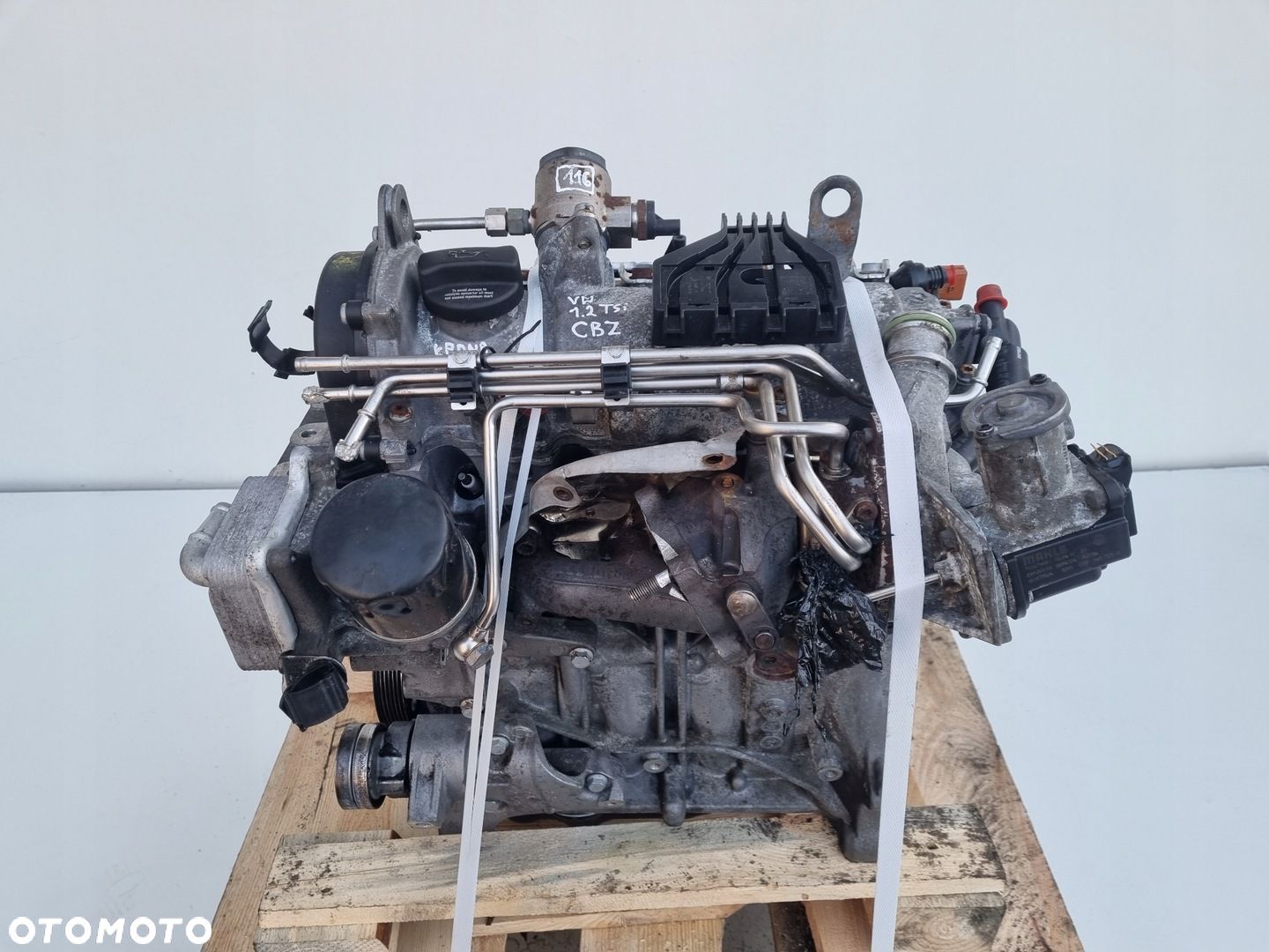 SILNIK KOMPLET Audi A3 II 8P 1.2 T TSI TURBO 105KM kompresja CBZ CBZB - 1