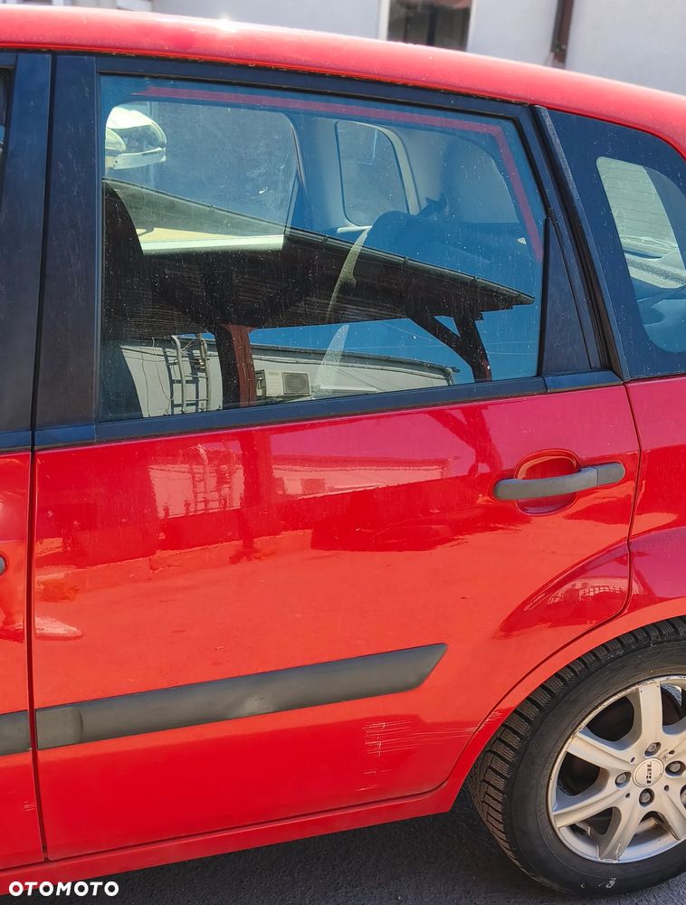 FORD FIESTA MK6 06r 5D DRZWI LEWY TYŁ LEWE TYLNE GOŁE K2 - 1