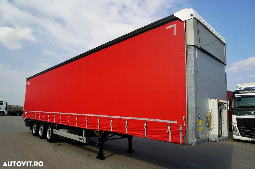 Schmitz Cargobull CORTINĂ / VARIOS / 385/55 R22.5 / PUNȚĂ CULISANTĂ / ACOPERIȘ CULISANT / SAF - 2