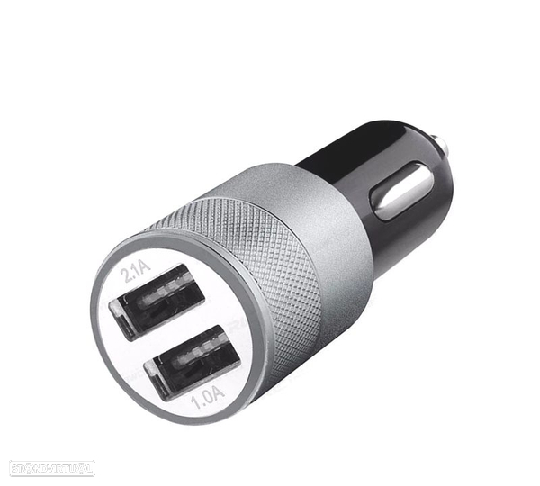 CARREGADOR DE ISQUEIRO DUPLO USB 3.1A