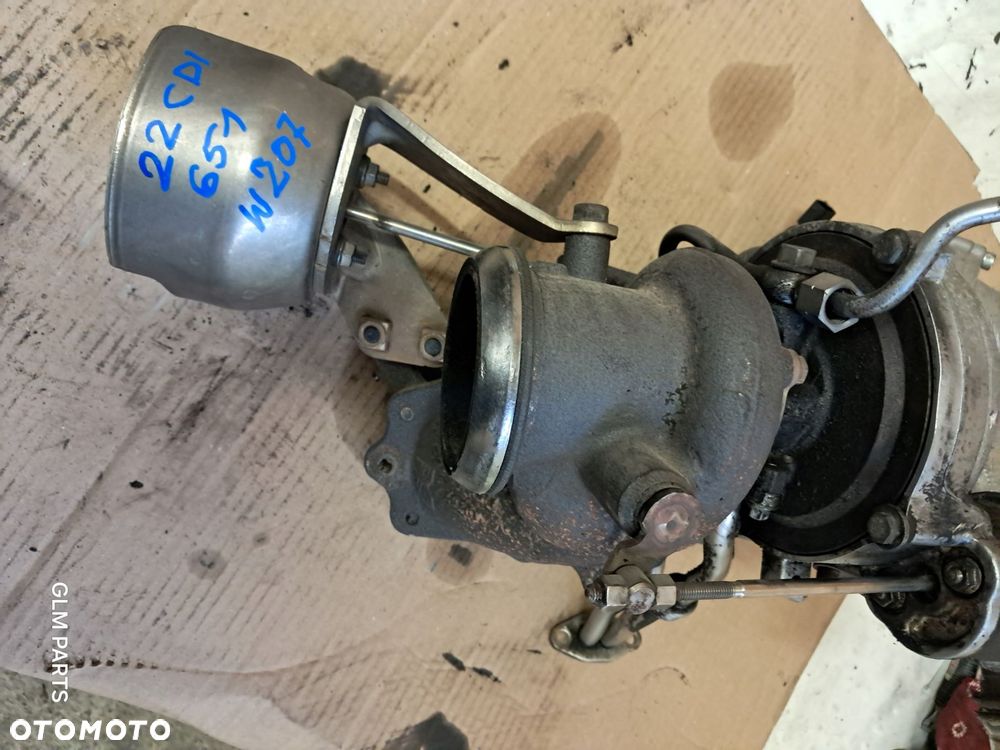 mercedes e klasa w207 w212 2.2 cdi 651turbosprężarka biturbo turbo - 11