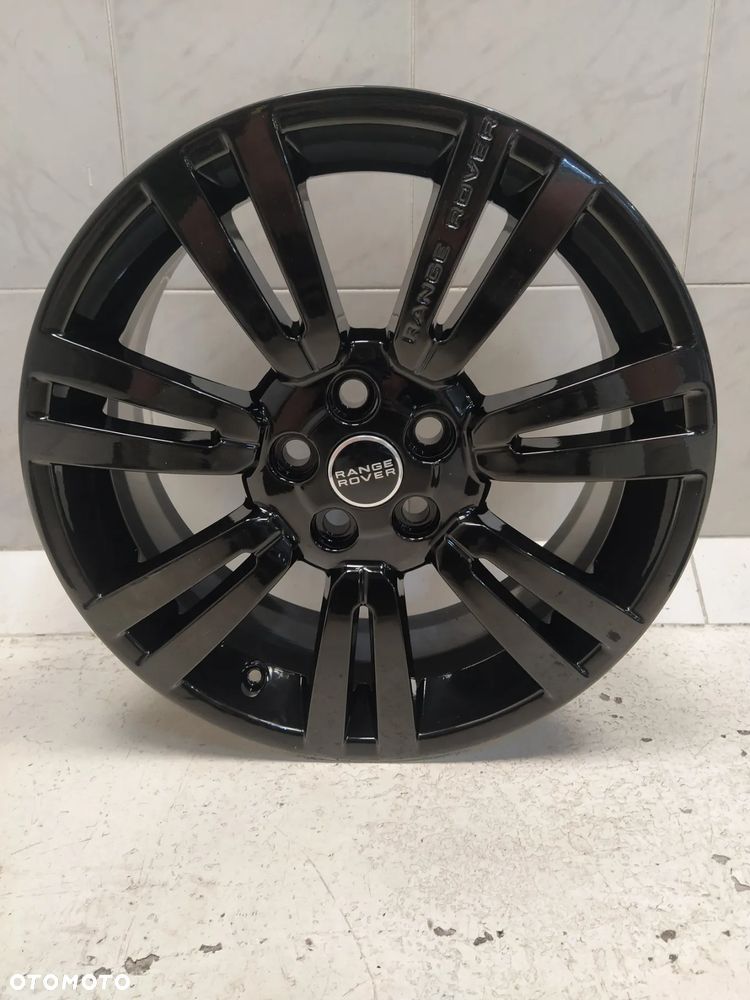 RANGE ROVER VOGUE L322 L405 SPORT L494 8,5X20 ORYGINALNE FELGI ALUMINIOWE R20 ET58 5x120 DEKIELKI CZARNE - 15