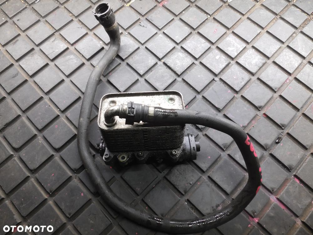 CHŁODNICA OLEJU SKRZYNI BIEGÓW BMW E60 E63 E65 7800479 2.5 DIESEL + WĄŻ - 1