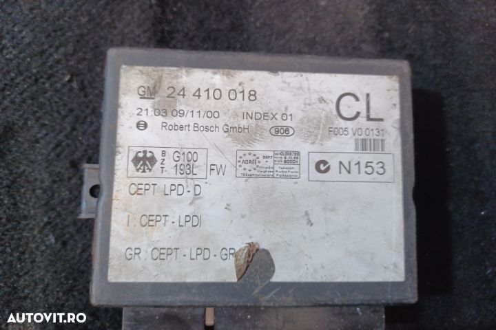 Calculator confort 24410018 24410018 Opel Zafira A [1999 - 2003] Mini - 3