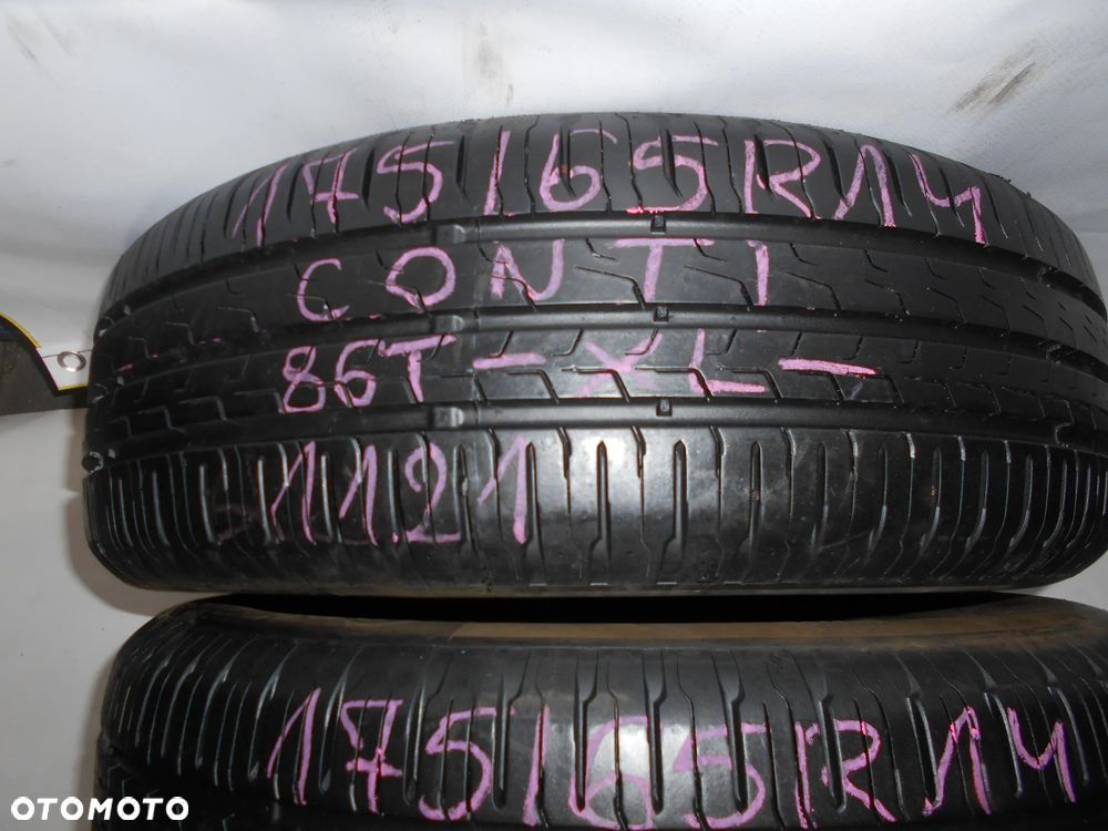 OPONY 175/65R14 CONTINENTAL ECO CONTACT 6 XL DOT 2122  / 1121 7.4MM - 2