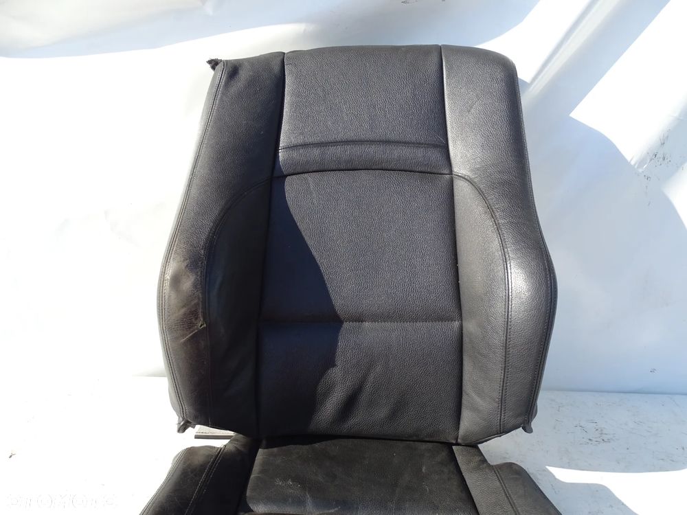FOTEL PRAWY POSZYCIE FOTELA OPARCIE SIEDZISKO SKÓRA BMW E93 M-PAKIET F-VAT - 2