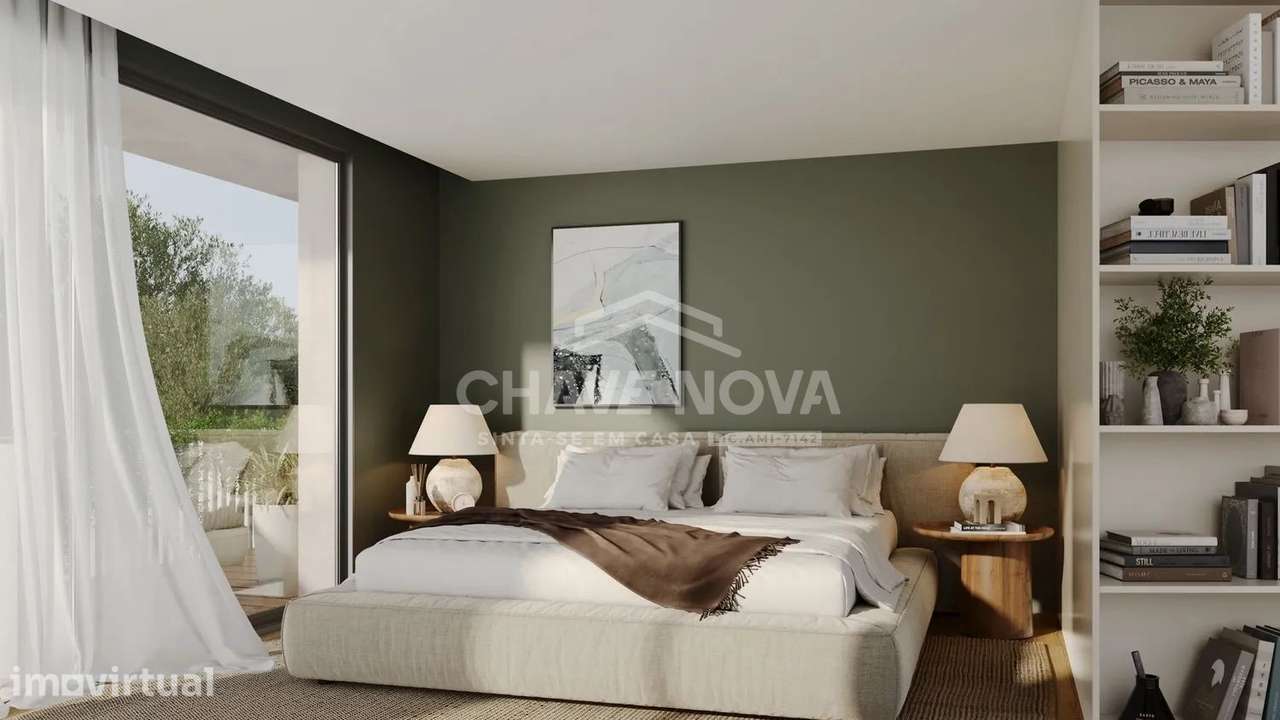 T1 Novo c/ Lugar de Garagem em Canidelo - Grande imagem: 3/9