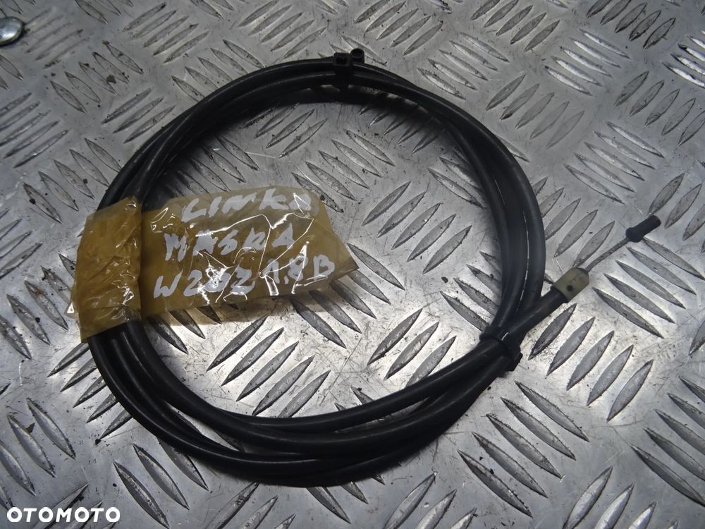 MERCEDES W202 LIFT 96-01 LINKA CIĘGNO RĄCZKA UCHWYT OTWIERANIA MASKI - 3