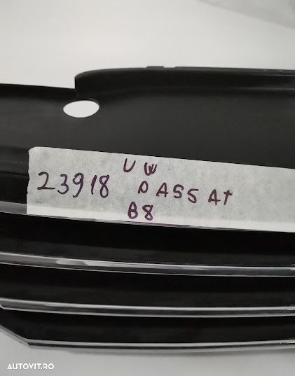 Grila Centrala Radiator originala Volkswagen VW  Passat  B8 [2014 - 20 - 6