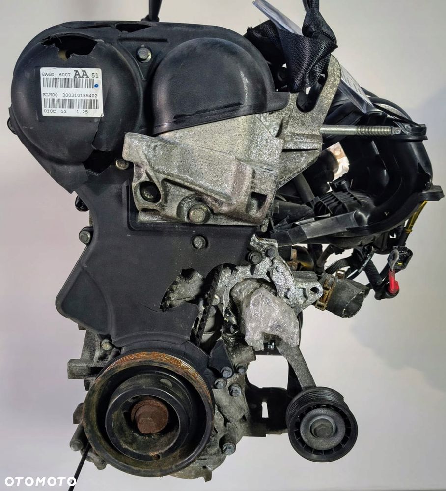 SILNIK KOMPLETNY FORD FIESTA MK7 1.25, CNJA - 7