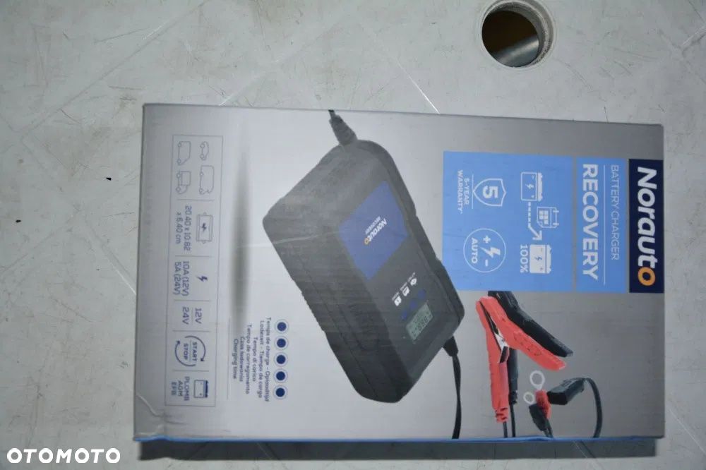 Prostownik Norauto Recovery 10A 12/24V taniej 100 zł - 2