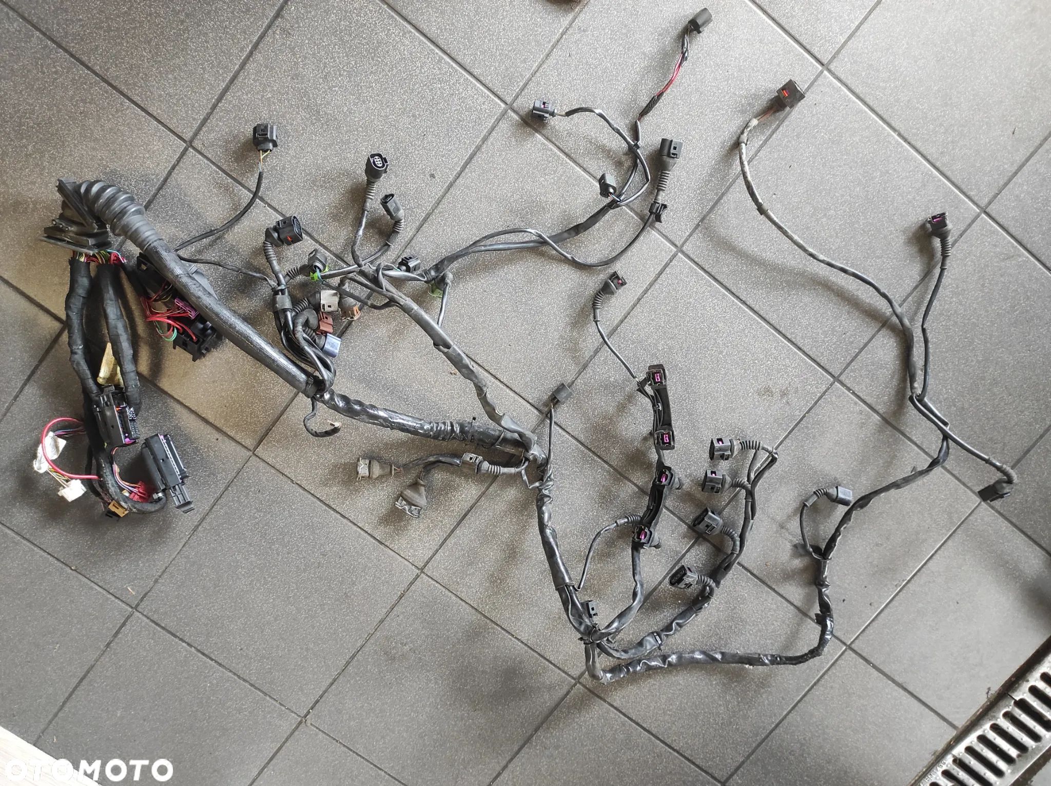 AUDI A4 B6 1.8T AVJ WIĄZKA INSTALACJA SILNIKA KOMPLETNA CAŁA SPRAWNA GWARANCJA 8E1971072JA  WYSYŁKA !!! - 1