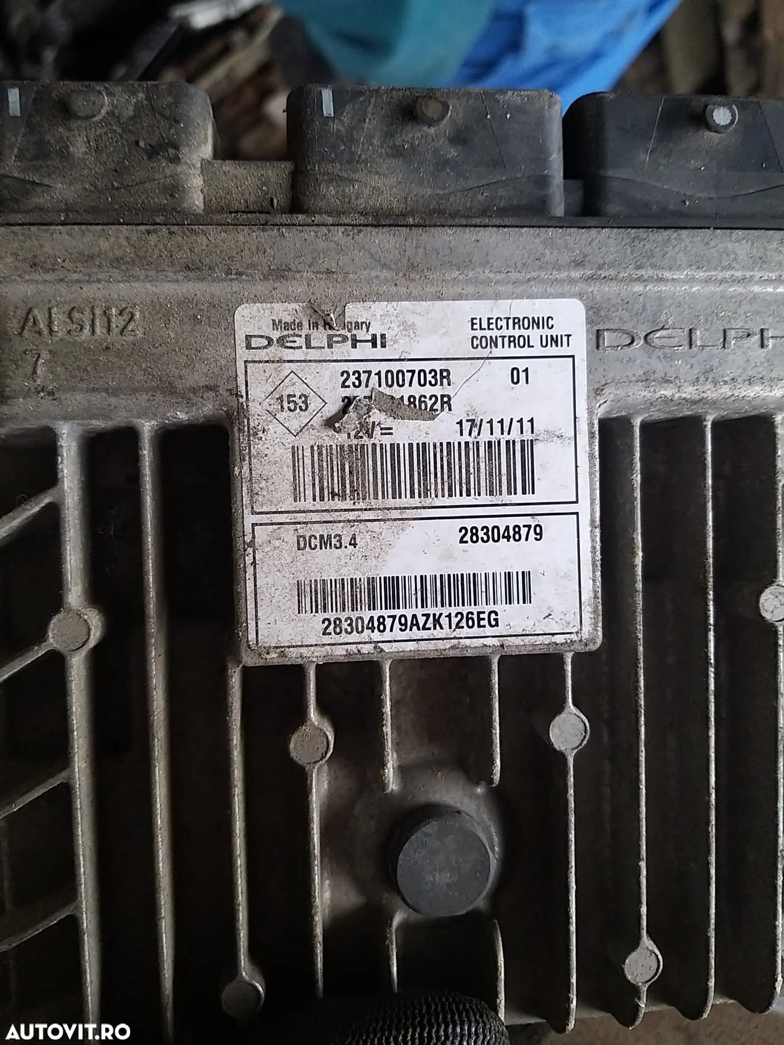 Calculator ECU cod: 237100703R pentru Dacia Duster 1.5 DCI Euro 5 - 1