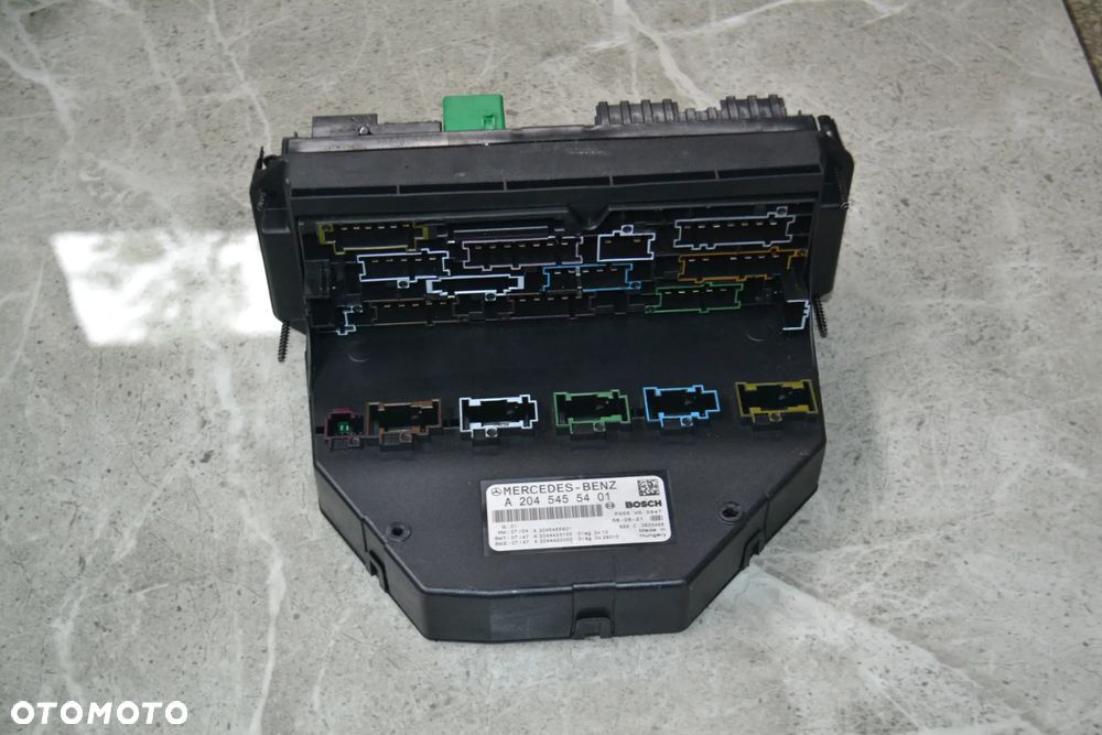 MERCEDES W204 2,2 CDI MODUŁ STEROWNIK SAM 2045455401 - 2