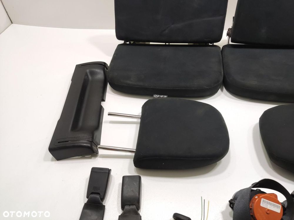 FOTELE TYŁ TYLNE PASY ZESTAW NISSAN NAVARA IV D23 NP300 2015-2022 KING CAB - 4