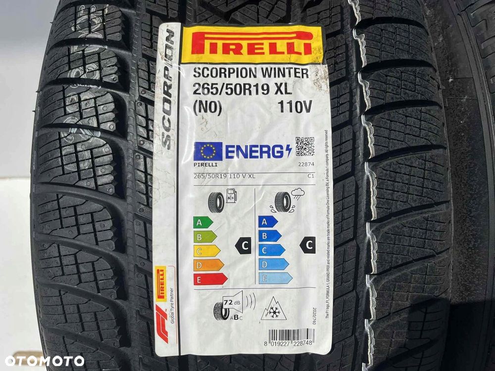 OPONY ZIMOWE PIRELLI SCORPION WINTER 265/50/19 110V XL NO - 2