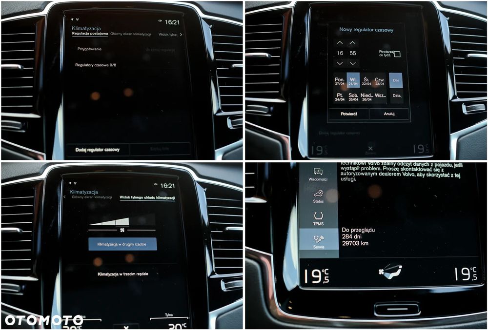 Volvo XC 90 B5 D AWD Ultimate Dark 7os - 35