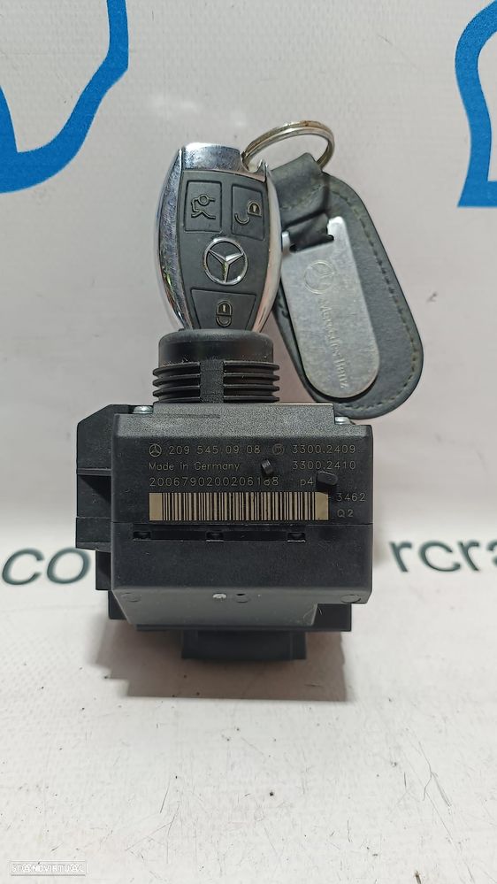 CANHAO INGNIÇÃO CHAVE MERCEDES BENZ CLASS C W203 A2095450908 2095450908 FECHADURA SWITCH COMUTADOR - 3