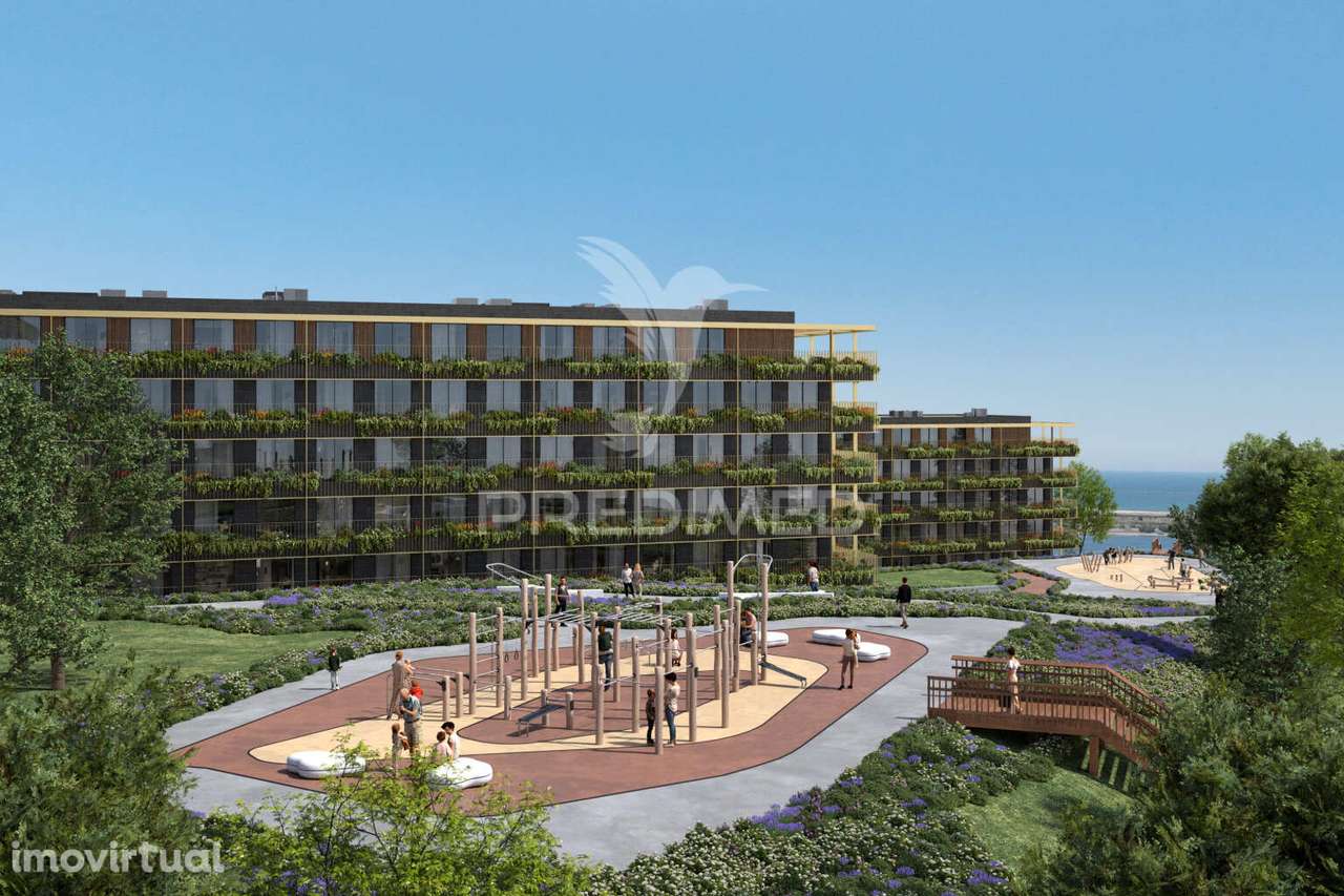 Apartamento T4, no Edifício Marina Douro 1 em Canidelo - Grande imagem: 4/19