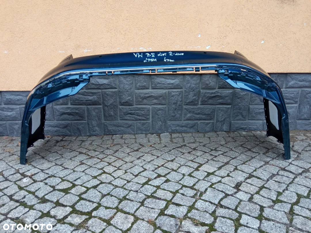 ZDERZAK TYŁ TYLNY VW PASSAT B8 LIFT R-LINE KOMBI LP5M PDC - 2