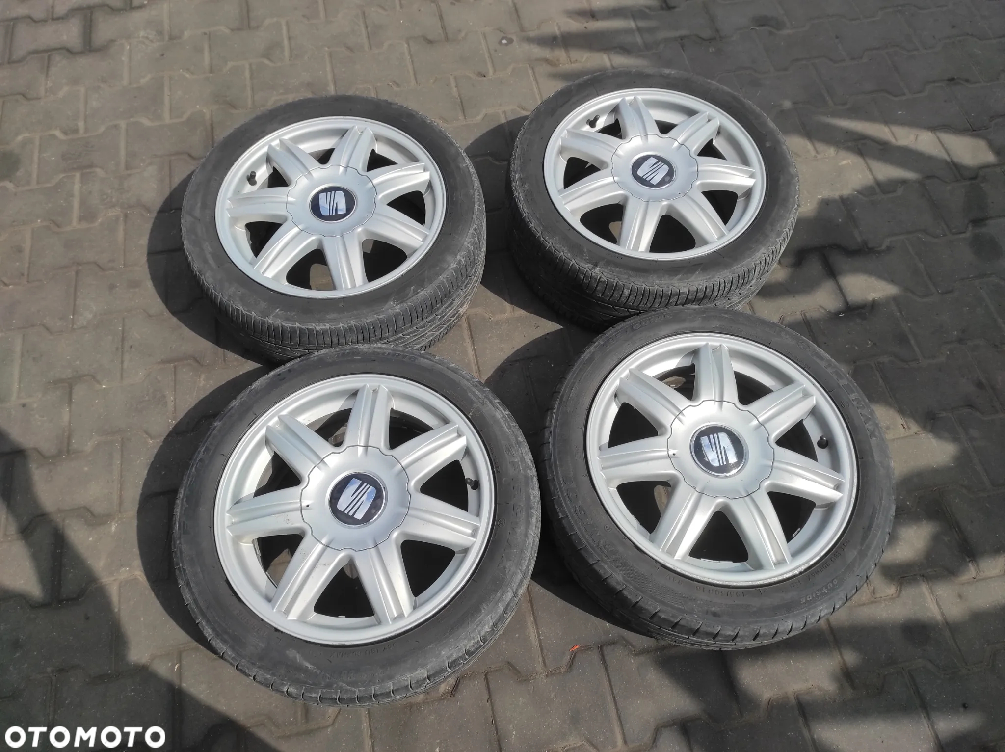 FELGI ALUMNIOWE ALUFELGI FELGI KOŁA 16 5X100 ET 43 SEAT IBIZA FR TOLEDO 4 VW POLO 5 SKODA FABIA 2 AUDI A1 WYSYŁKA !!!! - 2
