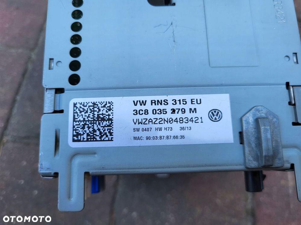 radio nawigacja vw passat b7 3c8035279m - 4