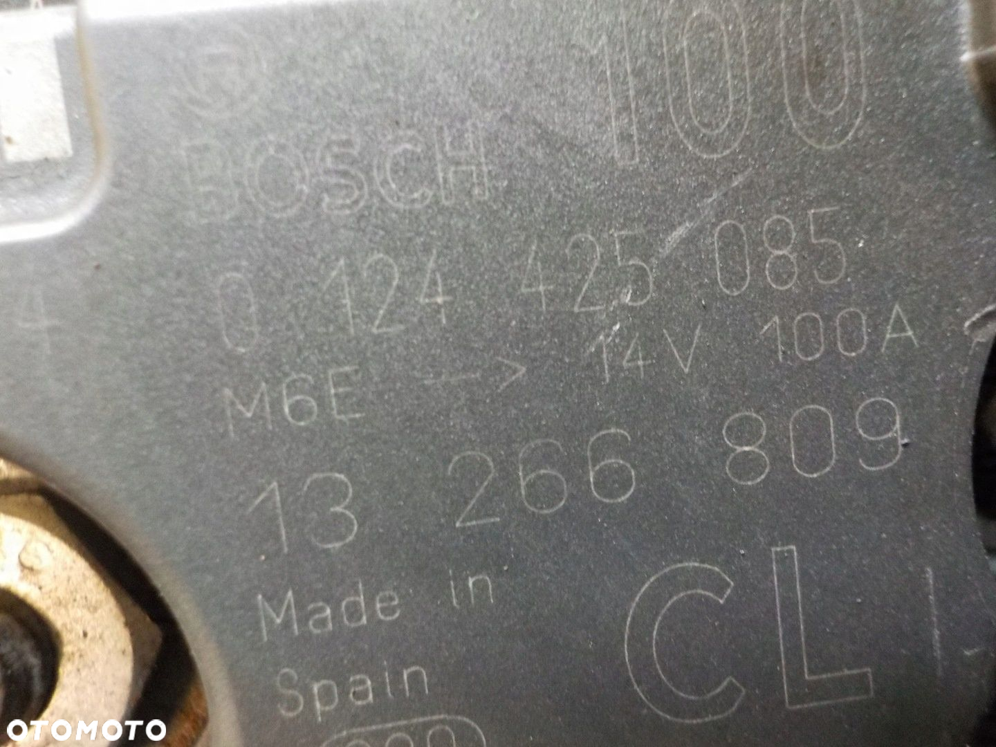 MERIVA B CORSA ASTRA ZAFIRA 1.4 T 12r 120KM A14NEL alternator 13266809 - 5