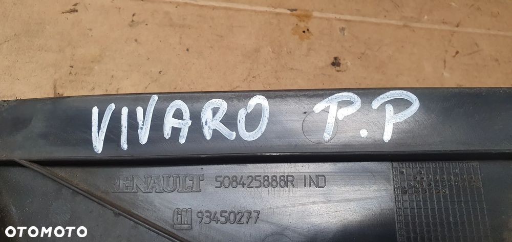 Osłona silnika boczna prawa Opel Vivaro B Trafic III 508425888R 93450277 - 6