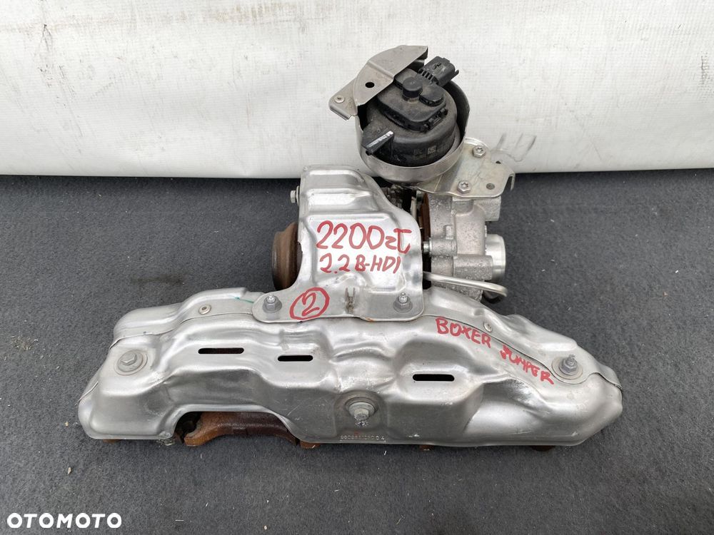 BOXER JUMPER 18- TURBINA TURBOSPRĘŻARKA 2.0 B-HDI DEMONTAŻ 53039700840 - 1