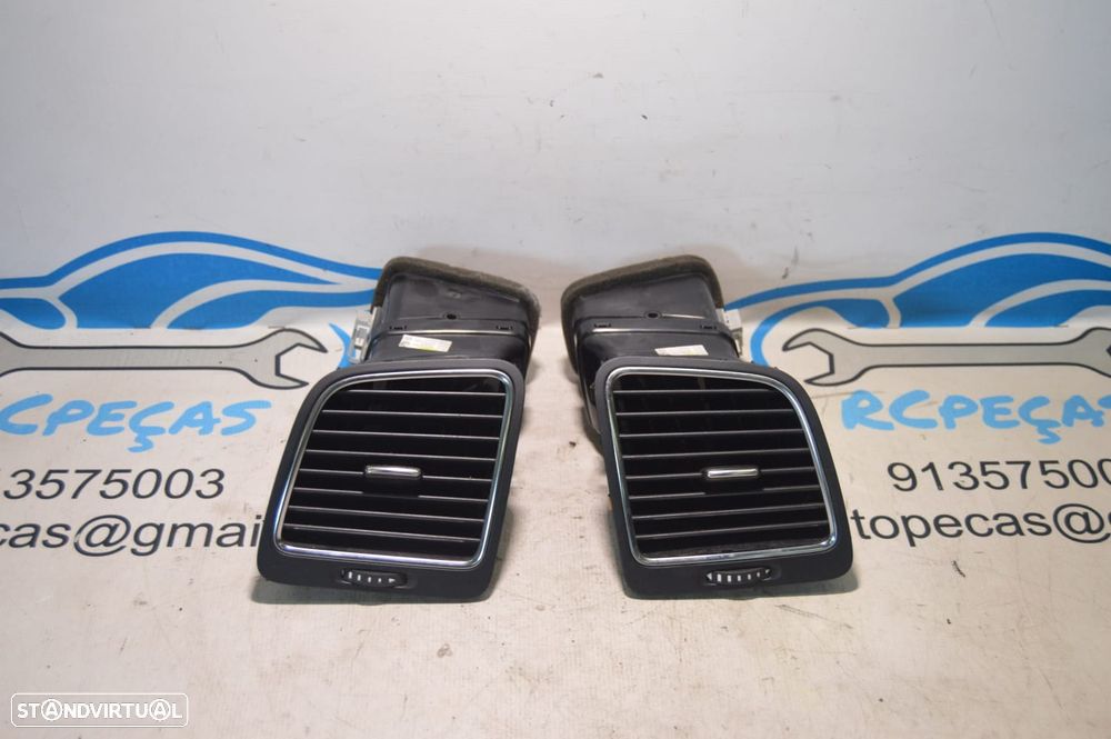 GRELHA GRELHAS VENTILAÇÃO SAIDAS AR CONDICIONADO SOFAGEM CHAUFFAGE VW VOLKSWAGEN 7N0819703D 7N0819703 80V0400 208717 7N0819704D 7N0819704 80V0380 210029 VW VOLKSWAGEN SHARAN 7N 2.0 TDI 140CV CFF CFFB - 1