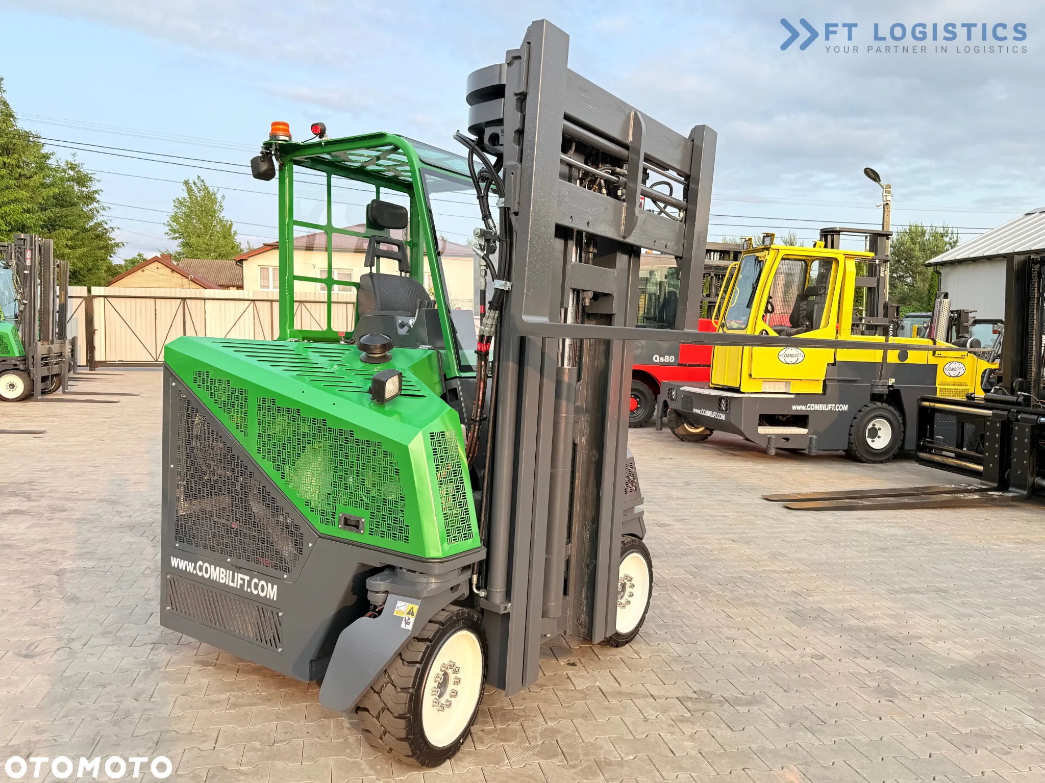 Combilift C4000CB / TRIPLEX - 5200MM / GAS / WOLNY SKOK / POZYCJONER WIDEŁ / PRZESUW WIDEŁ / WYSOKOŚĆ 2450MM / JAK NOWY - 23