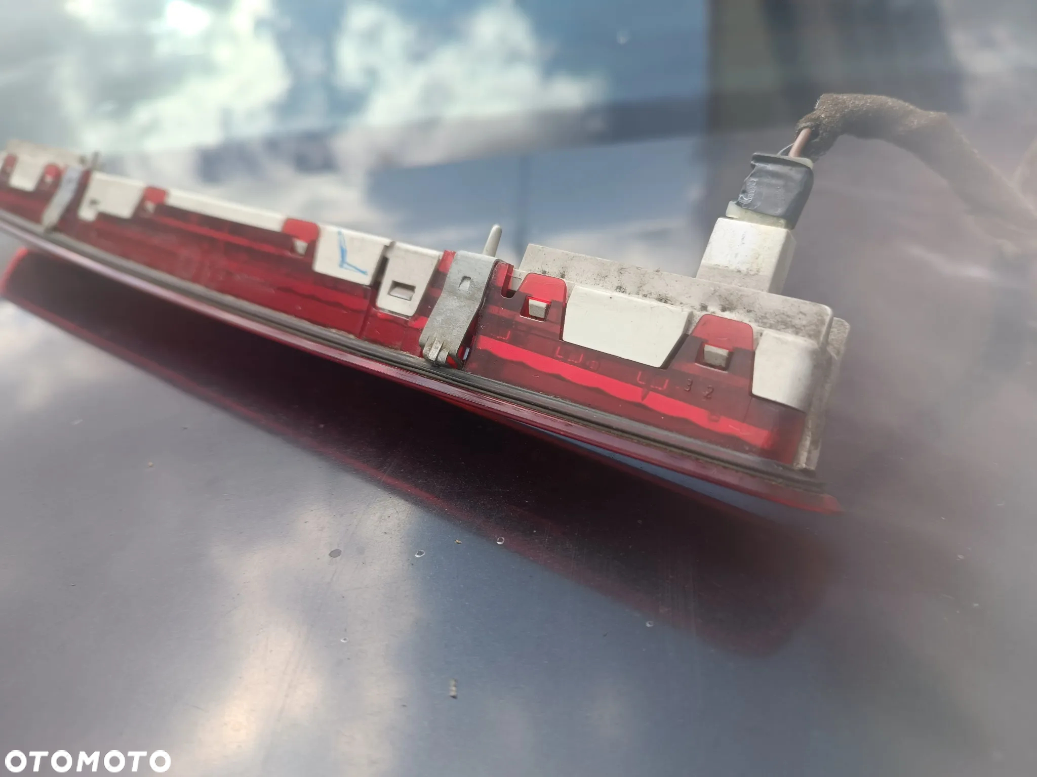 Opel Vectra C (02-05) SEDAN lampa światło hamowania 3-stop trzeci stop 9185991 - 5