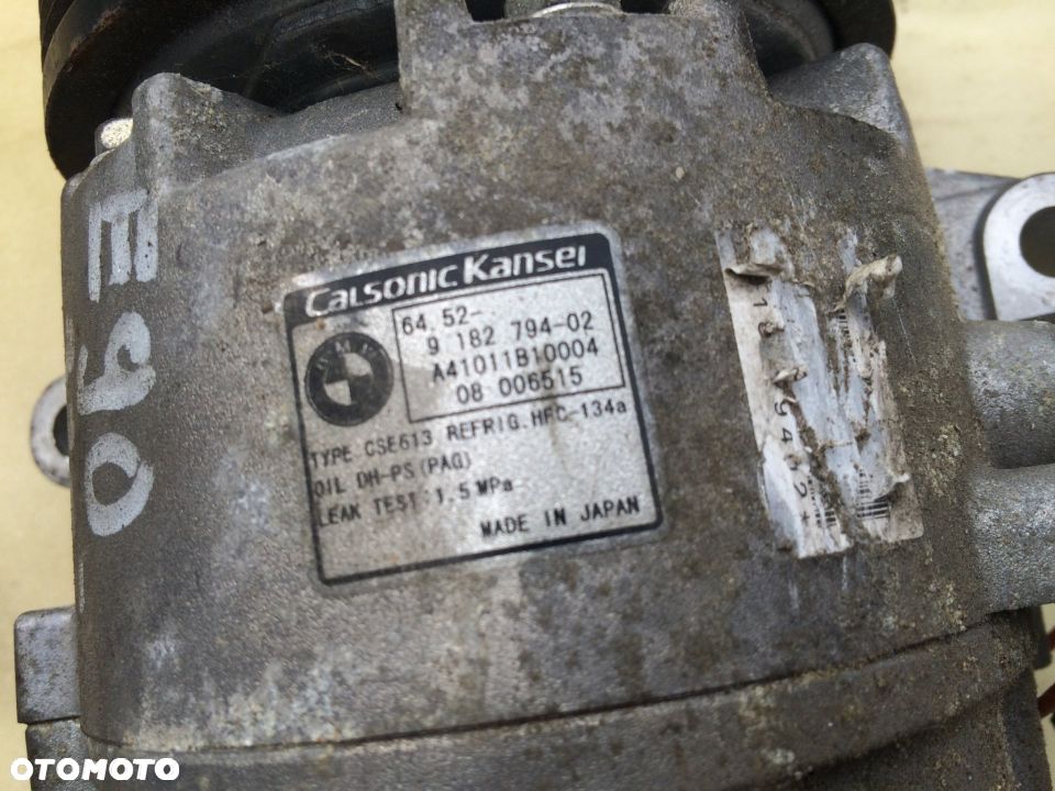 BMW 1 3 E60 E87 E90 E91 E92 POMPA KLIMATYZACJI Wwa - 2
