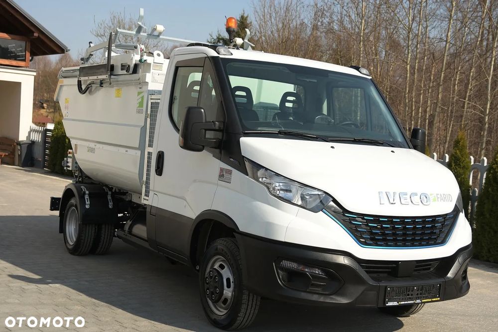 Iveco DAILY 35-NP * 3.0 Benzyna + GAZ CNG * ŚMIECIARKA / ŚMIECIARA *  62 000km! * KAMERA * JAK NOWY! - 10