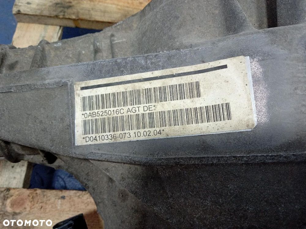 VW TOUAREG I 7L 2.5 TDI R5 174KM MOST TYLNY DYFER 0AB525016C TIPTRONIC HAN - 10