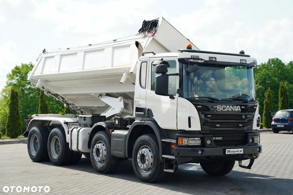 Scania P 440 / 8x4 / WYWROTKA 2 STRONNA / HYDROBURTA / BORDMATIC /  / EURO 5 EEV - 13